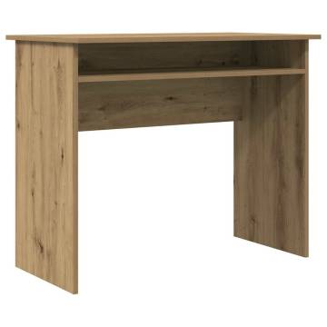 Elegant Artisan Oak Desk - 90x50x74 cm | HipoMarket