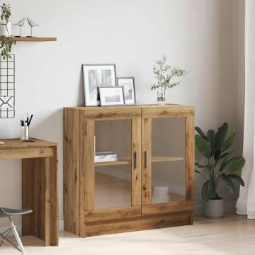 Book Cabinet Artisan Oak - Stylish Storage Solution | HipoMarket