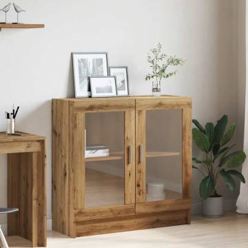 Book Cabinet Artisan Oak - Stylish Storage Solution | HipoMarket