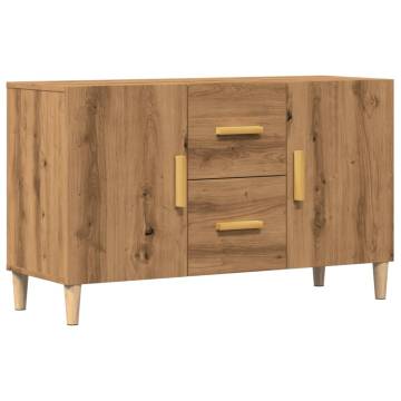 Sideboard Artisan Oak 100x36x60 cm | Modern Storage Solution