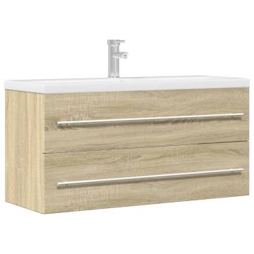 Sonoma Oak Sink Cabinet | Durable & Space-Saving Design