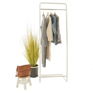 V-Part Clothing Rack White - Stylish & Functional Organizer