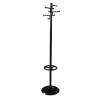 V-Part Standing Coat Rack With 8 Hooks Porcelain Black 178 cm Colour black Quantity in Package 1 