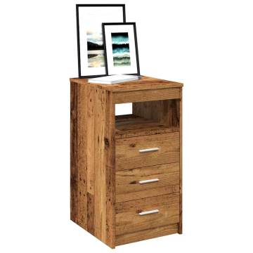 Drawer Cabinet Old Wood - 40x50x76 cm | Hipo Market