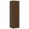 Wall-mounted TV Cabinets - 2 pcs Brown Oak - Stylish Storage