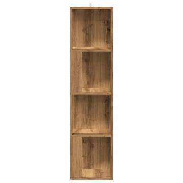 Corner Cabinet Artisan Oak - Stylish Storage Solution | HipoMarket