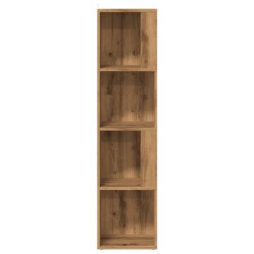 Corner Cabinet Artisan Oak - Stylish Storage Solution | HipoMarket