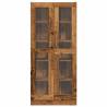 Highboard Old Wood: Stylish Storage Solution 82.5x30.5x185 cm