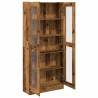 Highboard Old Wood: Stylish Storage Solution 82.5x30.5x185 cm