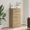  Sideboard with 6 Drawers Artisan Oak 50x34x96 cm Engineered Wood Colour artisan oak Quantity in Package 1 