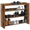  Shoe Rack Old Wood 80x25x61.5 cm Engineered Wood Colour old wood Quantity in Package 1 Height 62 cm Width 80 cm 