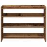 Shoe Rack Old Wood 80x25x61.5 cm | Stylish & Durable Storage