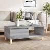 Coffee Table Grey Sonoma 90x50x36.5 cm Engineered Wood Colour grey sonoma Quantity in Package 1 