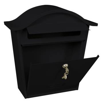 V-Part Tatifan Black Mailbox - Stylish and Secure