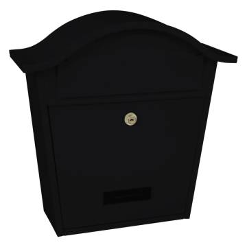 V-Part Tatifan Black Mailbox - Stylish and Secure