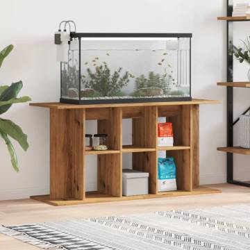 Artisan Oak Aquarium Stand - 120x40x60 cm Engineered Wood