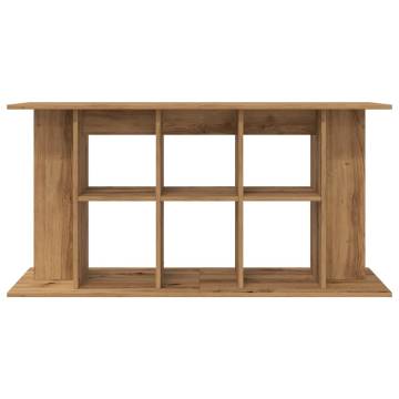 Artisan Oak Aquarium Stand - 120x40x60 cm Engineered Wood