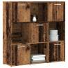  Bookshelf Old Wood 90x28x90 cm Engineered Wood Colour old wood Quantity in Package 1 