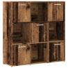 Bookshelf Old Wood 90x28x90 cm - Stylish Storage Solution