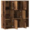 Bookshelf Old Wood 90x28x90 cm - Stylish Storage Solution