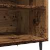 Stylish Old Wood Record Cabinet - Durable Engineered Wood