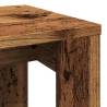 Elegant Nest of Tables - 3 pcs Old Wood | Hipomarket