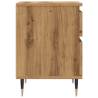 Trendy Artisan Oak Bedside Cabinet - 40x35x50 cm | HipoMarket