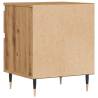 Trendy Artisan Oak Bedside Cabinet - 40x35x50 cm | HipoMarket