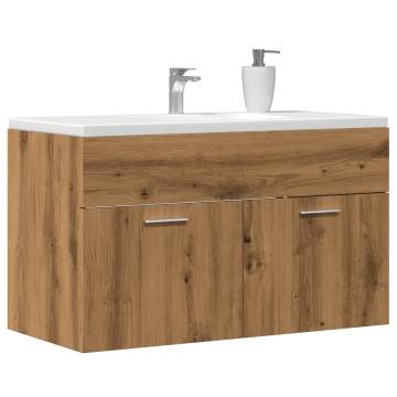 Bathroom Sink Cabinet Artisan Oak - Stylish & Space-Saving