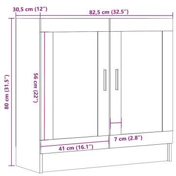 Book Cabinet Old Wood - Stylish & Practical Storage Solution