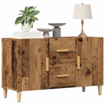 Stylish Sideboard in Old Wood | Engineered Wood Storage