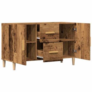 Stylish Sideboard in Old Wood | Engineered Wood Storage