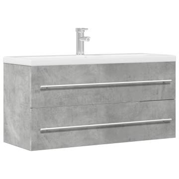 Sink Cabinet Concrete Grey - Stylish & Functional | HipoMarket