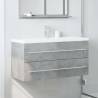 Sink Cabinet Concrete Grey - Stylish & Functional | HipoMarket