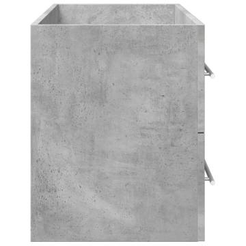 Sink Cabinet Concrete Grey - Stylish & Functional | HipoMarket