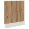 Artisan Oak Dishwasher Panel | 60x1.5x67 cm | Durable & Stylish