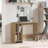 Desk Artisan Oak - Modern Engineered Wood Office Furniture