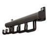 V-Part Coat Rack with 5 Hooks Techno 5 Black Colour black Quantity in Package 1 