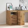  Drawer Cabinet Artisan Oak 40x50x76 cm Engineered Wood Colour artisan oak Quantity in Package 1 Number of 