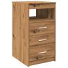 Drawer Cabinet Artisan Oak 40x50x76 cm - Durable & Stylish