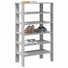  Shoe Rack Grey Sonoma 61x32x105 cm Engineered Wood Colour grey sonoma Quantity in Package 1 Height 105 cm Number of 