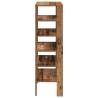 Elegant Old Wood Shoe Rack - 61x32x105 cm | HipoMarket