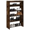  Shoe Rack Smoked Oak 60x25x100 cm Engineered Wood Colour smoked oak Quantity in Package 1 Height 100 cm Width 60 cm 