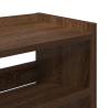 Shoe Rack Brown Oak 80x25x61.5 cm - Durable & Stylish Storage