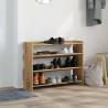 Shoe Rack Artisan Oak 80x25x61.5 cm - Organize Your Space