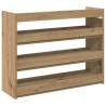 Shoe Rack Artisan Oak 80x25x61.5 cm - Organize Your Space