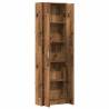 Classic Hallway Wardrobe Old Wood - Space Saver Storage