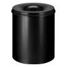 V-Part Self Extinguishing Waste Paper Bin 80 L Black Colour black Capacity 80 l Number of bins 1 