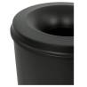 V-Part Self Extinguishing Waste Paper Bin 80L - Black