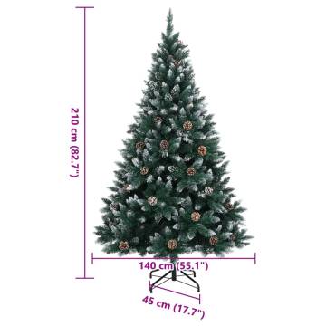 Artificial Christmas Tree 300 LEDs 210 cm | Hipomarket